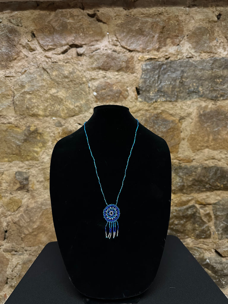 Dream Catcher Colorful Beaded Necklace