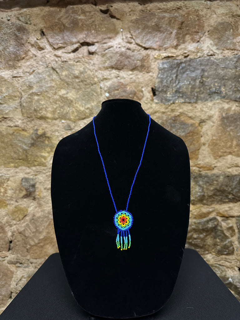 Dream Catcher Colorful Beaded Necklace