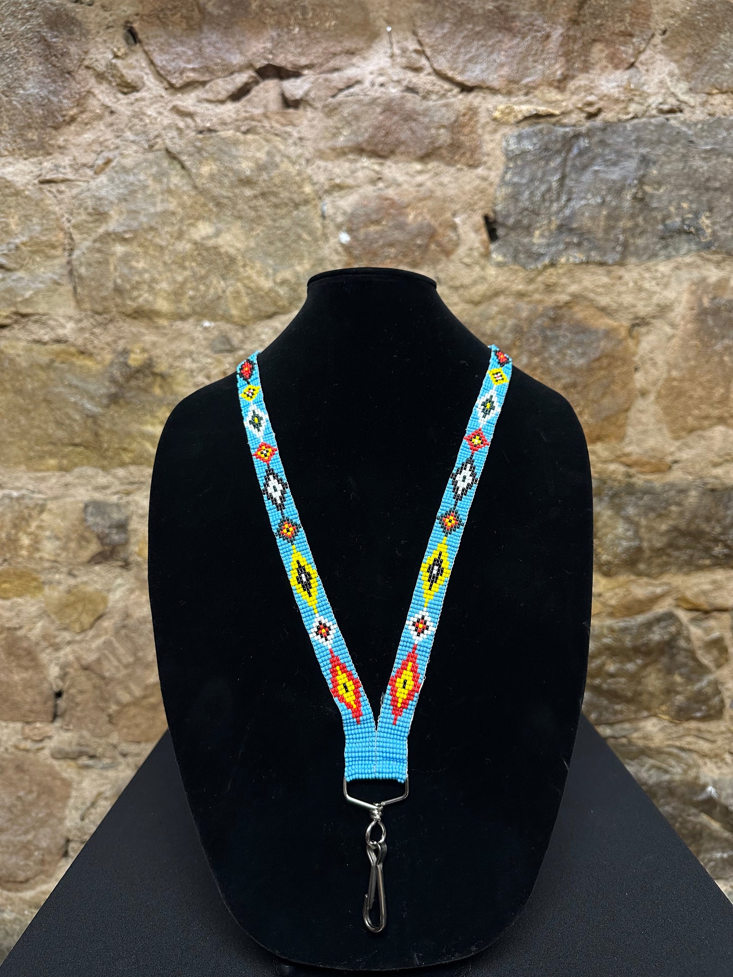 If you're looking for something to keep your keys close at hand, this Guatemalan Hand Made Beaded Key Holder Lanyard is just what you need! Hand made from beautiful Guatemalan beads and exquisitely crafted, this key holder lanyard will add a touch of style and sophistication to any outfit. Plus, it's comfortable to wear and lightweight so you won't even know it's there!