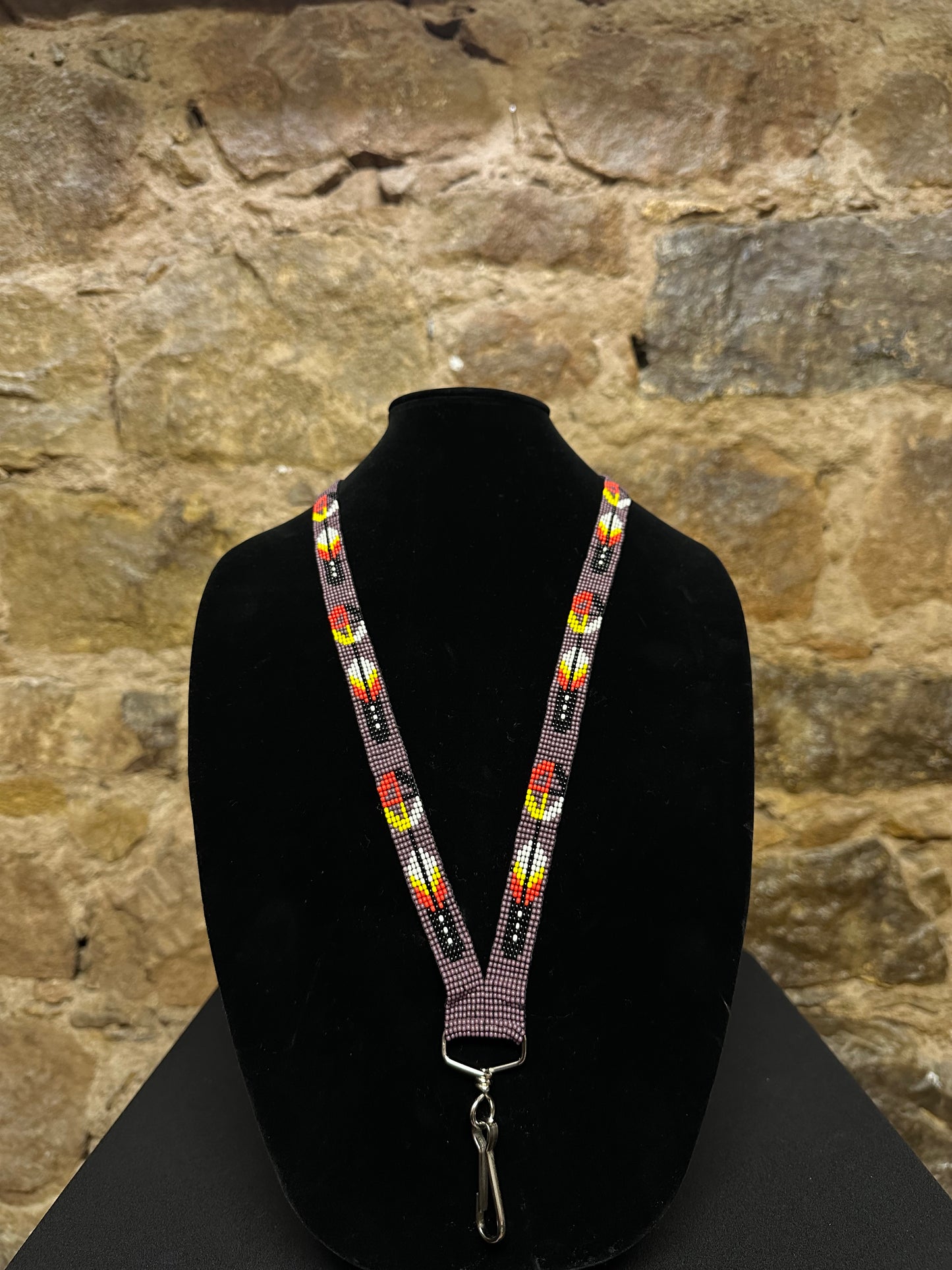 If you're looking for something to keep your keys close at hand, this Guatemalan Hand Made Beaded Key Holder Lanyard is just what you need! Hand made from beautiful Guatemalan beads and exquisitely crafted, this key holder lanyard will add a touch of style and sophistication to any outfit. Plus, it's comfortable to wear and lightweight so you won't even know it's there!