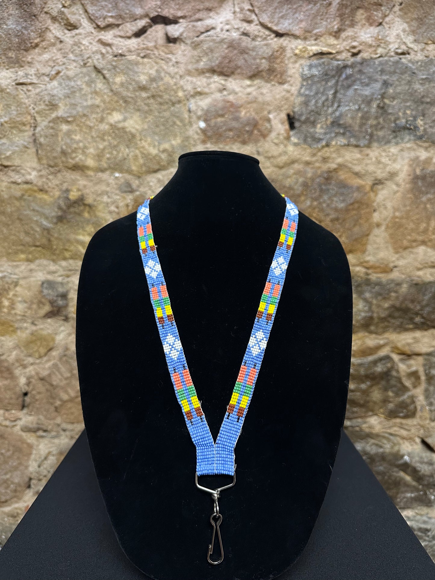 If you're looking for something to keep your keys close at hand, this Guatemalan Hand Made Beaded Key Holder Lanyard is just what you need! Hand made from beautiful Guatemalan beads and exquisitely crafted, this key holder lanyard will add a touch of style and sophistication to any outfit. Plus, it's comfortable to wear and lightweight so you won't even know it's there!