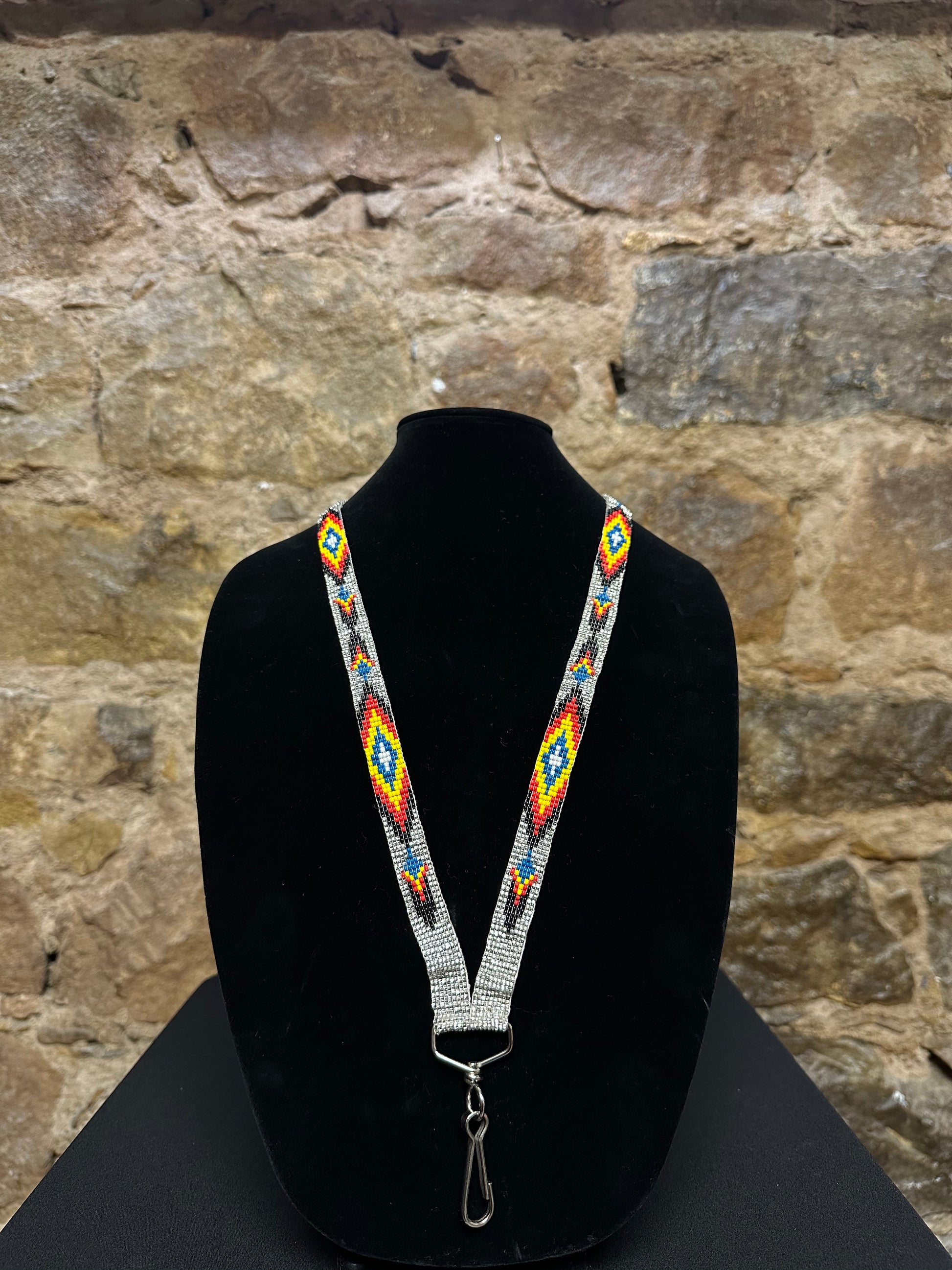 If you're looking for something to keep your keys close at hand, this Guatemalan Hand Made Beaded Key Holder Lanyard is just what you need! Hand made from beautiful Guatemalan beads and exquisitely crafted, this key holder lanyard will add a touch of style and sophistication to any outfit. Plus, it's comfortable to wear and lightweight so you won't even know it's there!