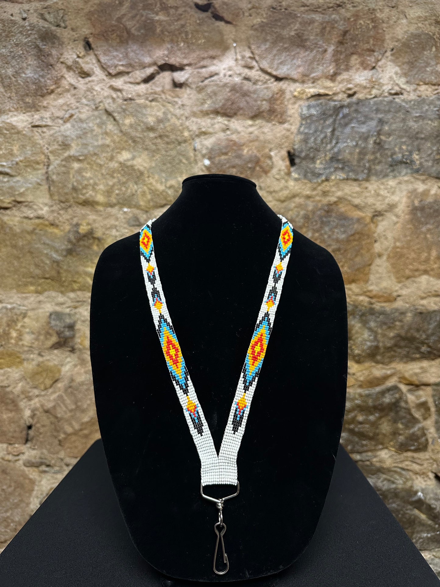 If you're looking for something to keep your keys close at hand, this Guatemalan Hand Made Beaded Key Holder Lanyard is just what you need! Hand made from beautiful Guatemalan beads and exquisitely crafted, this key holder lanyard will add a touch of style and sophistication to any outfit. Plus, it's comfortable to wear and lightweight so you won't even know it's there!