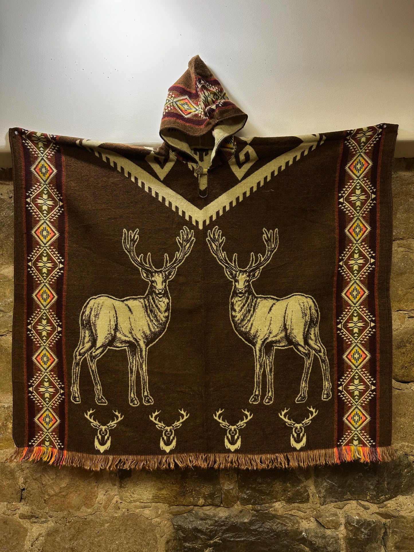 Mens' Animal Design Ponchos