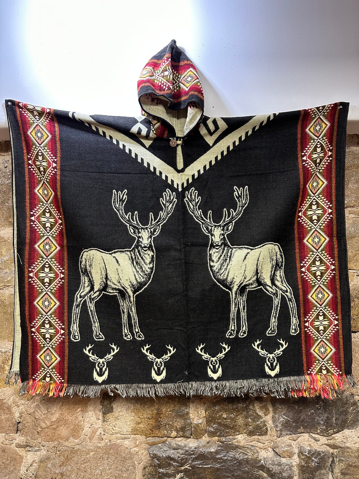 Mens' Animal Design Ponchos