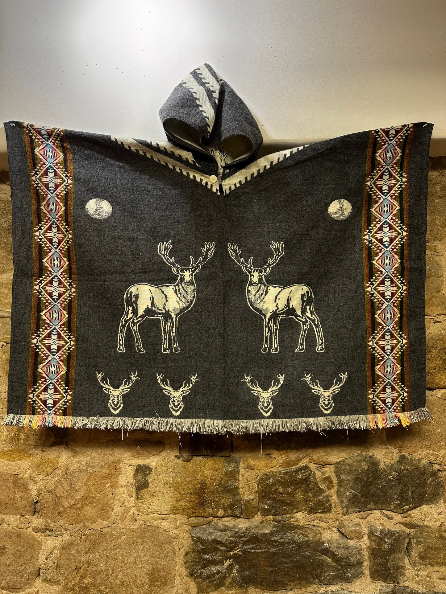 Mens' Animal Design Ponchos