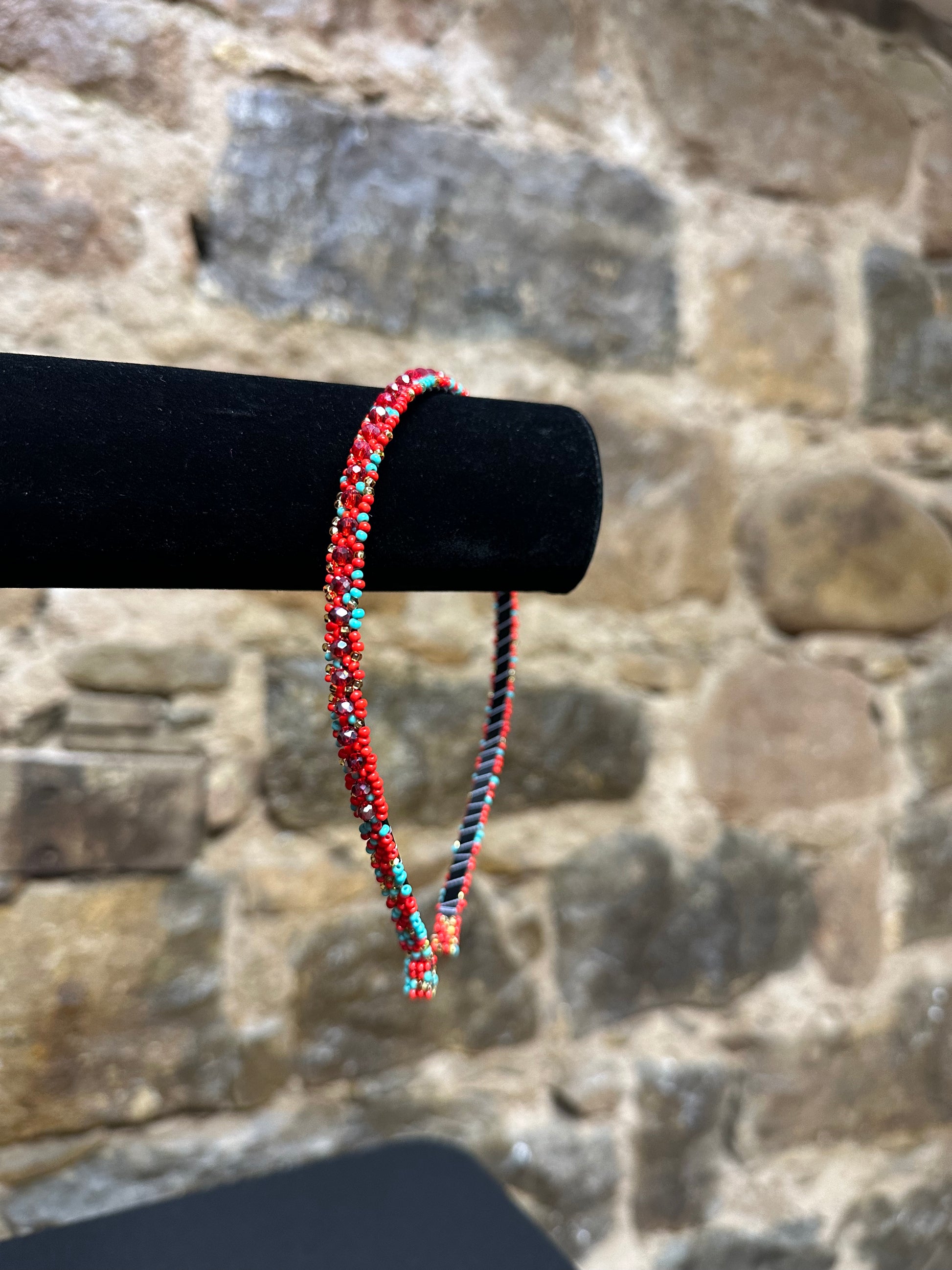 Add a burst of color to your Child's day with these cheerful miniature floral design beaded headbands! All of these headbands are hand made with colorful beads and intricate detail, making them a perfect addition to your child's wardrobe. Ideal for children ages 5 and up, these beaded headbands will become your child's favorite accessory, adding a unique and fun flair to their look!